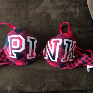 PINK push up bra